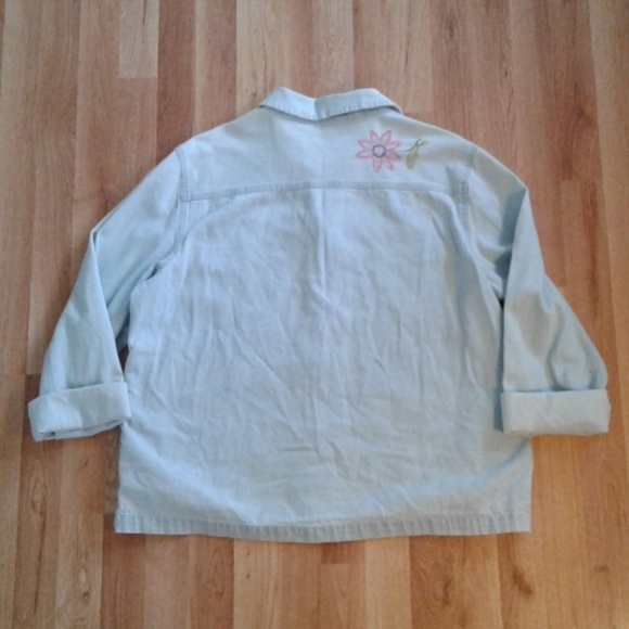 White Stag Embroidered Sweater-Bust 44